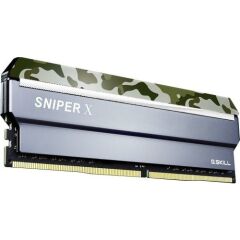 G.SKILL SNIPER X EXTRENE PERFORMANCE GAMING DDR4 MASAÜSTÜ RAM KAMUFLAJ F4-3200C16D-32GSCFB
