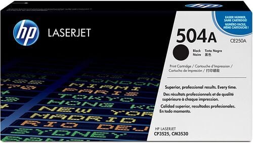HP CE250A 504A SİYAH LASERJET TONER