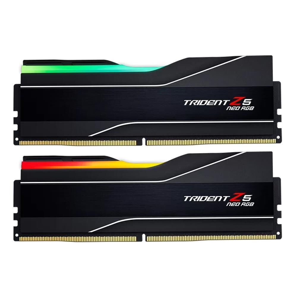 G.SKİLL TRİDENT Z5 NEO RGB F5-6000J3444F64GX2-TZ5NR 128GB (2X64GB) DDR5 6000MHZ CL34 MASAÜSTÜ RAM