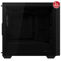 ASUS A21 PLUS ARGB TEMPERLİ CAM USB 3.2 MATX MESH SİYAH MİD TOWER GAMİNG KASA 90DC00H0-B19010