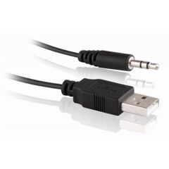 SNOPY SN-820 2.0 SİYAH/GÜMÜŞ LCD İNCE TASARIM USB SPEAKER