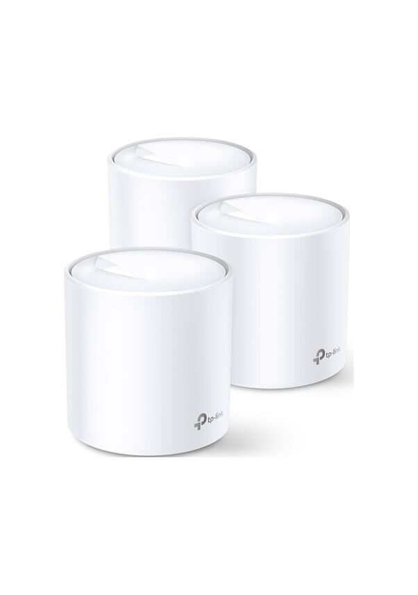 TP-LİNK DECO X60 3LÜ Wİ-Fİ 6 AX5400 TÜM EVİ KAPSAYAN MESH WİFİ SİSTEMİ