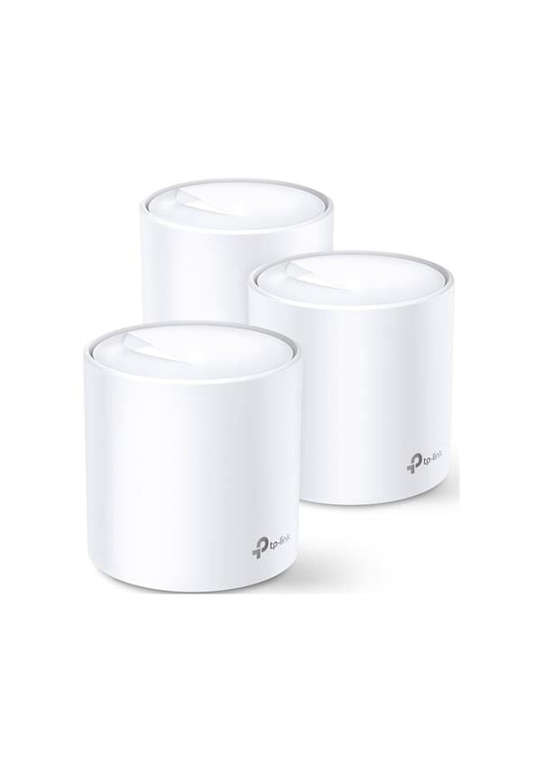 TP-LİNK DECO X60 3LÜ Wİ-Fİ 6 AX5400 TÜM EVİ KAPSAYAN MESH WİFİ SİSTEMİ