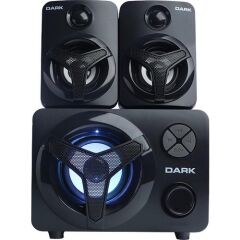 DARK SP-215 TOTAL 11W RMS 2+1 MULTİMEDYA IŞIKLI SPEAKER (DK-AC-SP215)