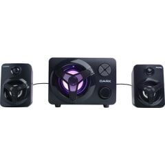 DARK SP-215 TOTAL 11W RMS 2+1 MULTİMEDYA IŞIKLI SPEAKER (DK-AC-SP215)