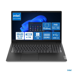 LENOVO V15 83A100A5TR İ5-13420H 64GB DDR5 4TB SSD 15.6'' W11P TAŞINABİLİR BİLGİSAYAR
