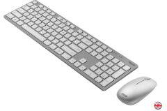 ASUS W5000 İNGİLİZCE KABLOSUZ KLAVYE/MOUSE SET BEYAZ W5000-ENG-BYZ 90XB0430-BKM0V0