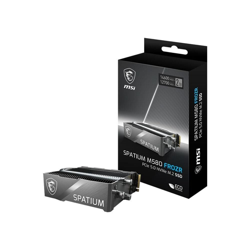 MSI SSD SPATIUM M580 PCIE 5.0 NVME M.2 2TB FROZR SSD