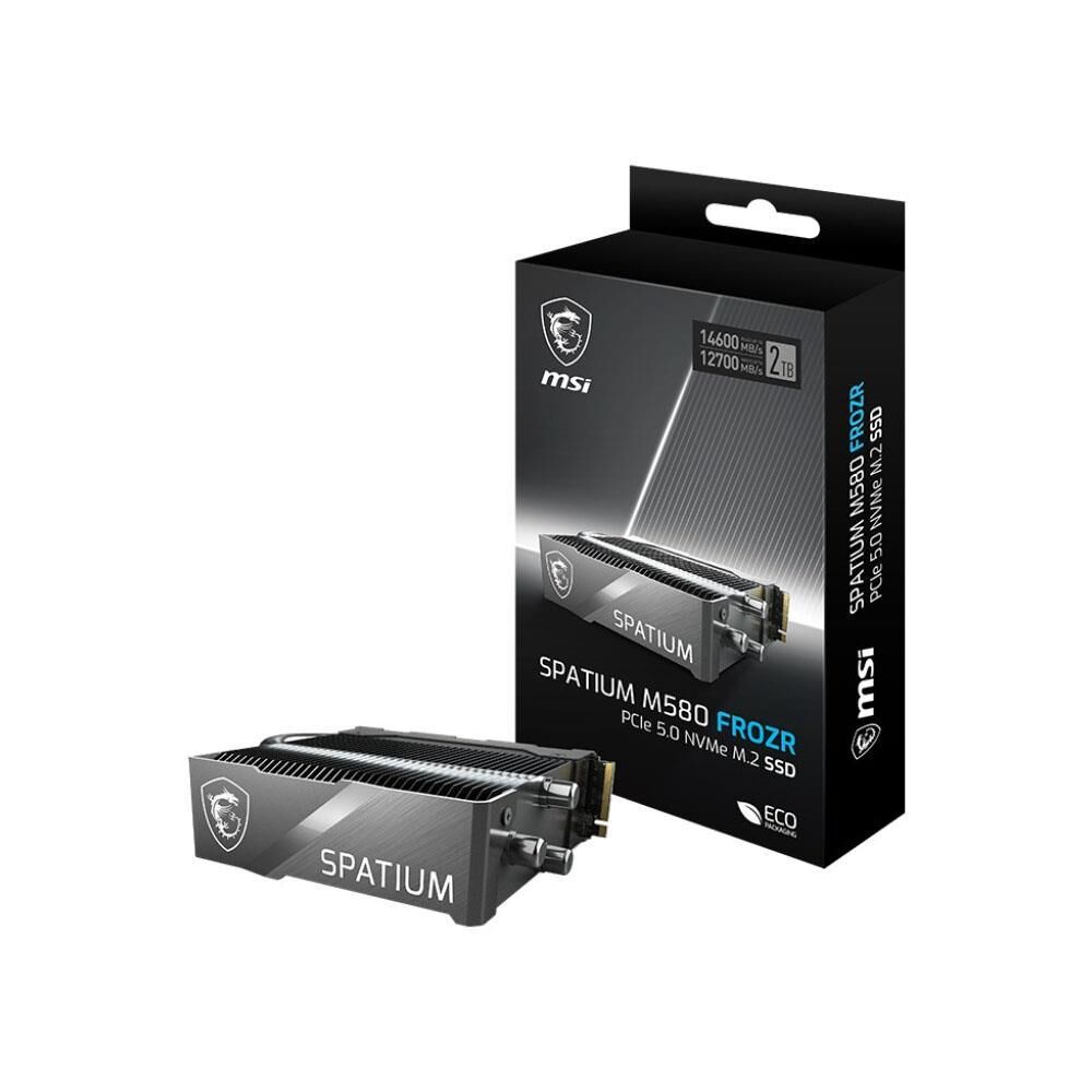 MSI SSD SPATIUM M580 PCIE 5.0 NVME M.2 2TB FROZR SSD