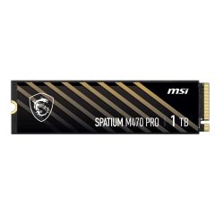 MSI SSD SPATIUM M470 PRO PCIE 4.0 NVME 1TB R:6000 W:4500 M.2 SSD
