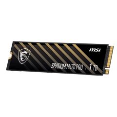 MSI SSD SPATIUM M470 PRO PCIE 4.0 NVME 1TB R:6000 W:4500 M.2 SSD