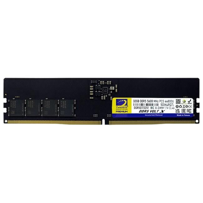 TWİNMOS DDR5 32GB 5600MHZ CL46 MASAÜSTÜ RAM TMD532GB5600U46WO