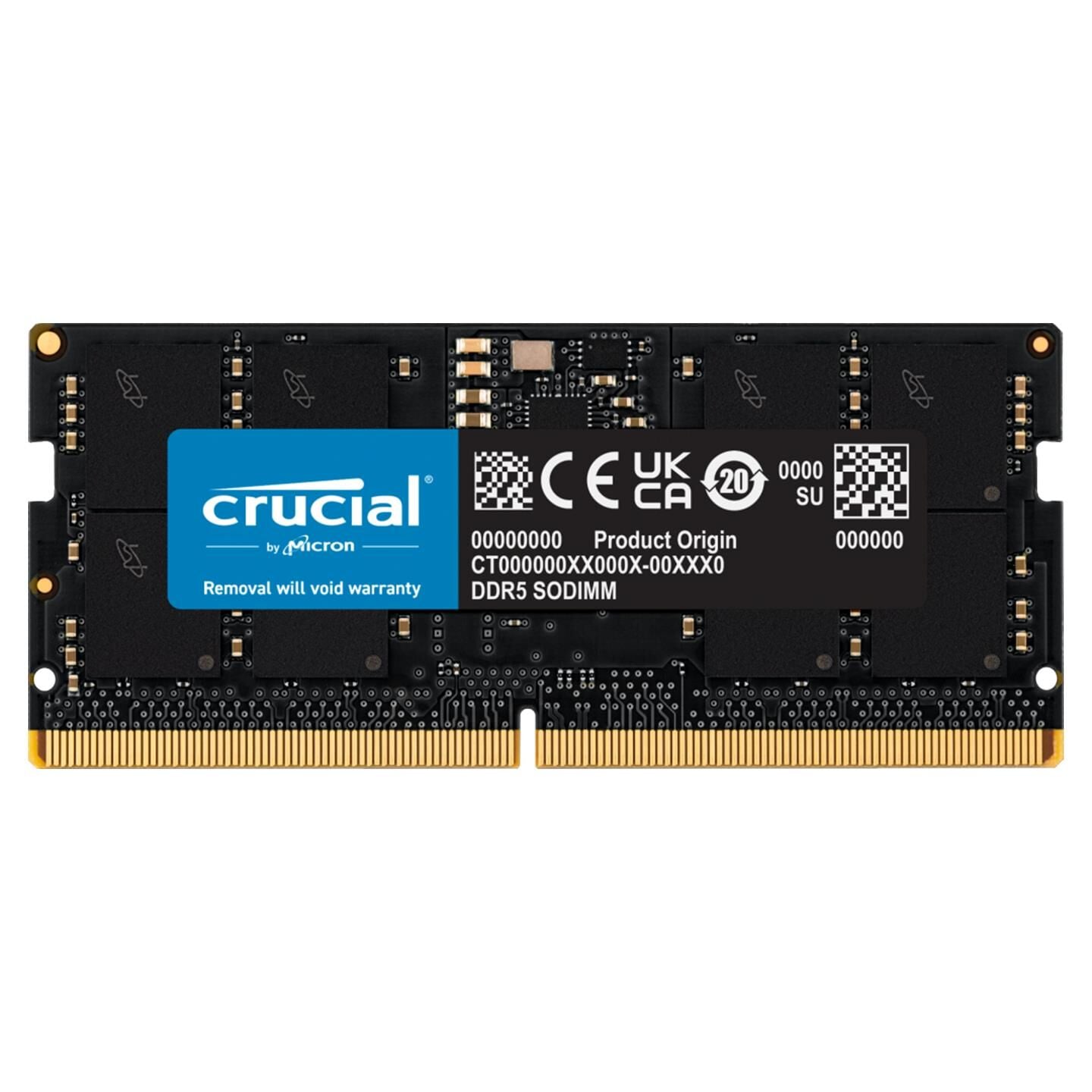 CRUCİAL 24GB DDR5-5600 SODIMM CT24G56C46S5 NOTEBOOK RAM