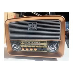 EVERTON RT-875 BLUETOOTH FM/USB/TF/AUX ŞARJLI NOSTALJİK RADYO