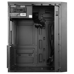 EVEREST K310 PEAK 350W SMD PSU 2*USB2.0+HD AUDİO MİD-TOWER KOMPAKT TASARIM ATX PC KASASI