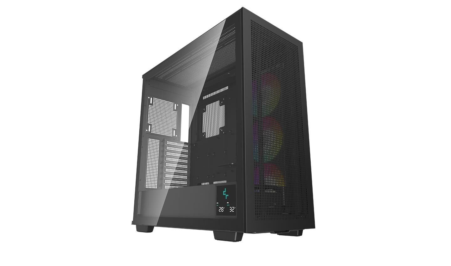 DEEPCOOL MORPHEUS BLACK ARGB TEMPERED GLASS USB 3.0 E-ATX MİD TOWER KASA