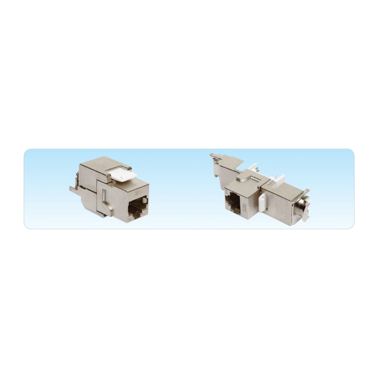HCS  J6A-00826 CAT6A FTP TOOLLESS KEYSTONE JACK