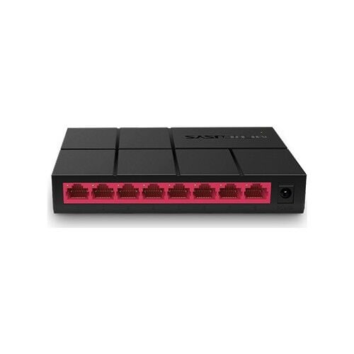 TP-LİNK MERCUSYS MS108G 8 PORT 10/100/1000 MBPS SWİTCH PLASTİK KASA