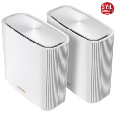 ASUS ZENWIFI XT8 AX6600 WIFI6 TRI-BAND KABLOSUZ MESH SİSTEMİ (BEYAZ İKİLİ PAKET)