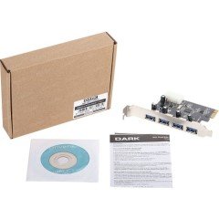 DARK USB3.0 DK AC U3P4 *4 PORT PCI-EX CARD
