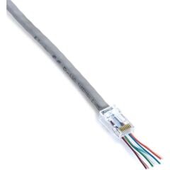 FRISBY FNW-RJ4528N EZ RJ-45 CAR6 YENİ NESİL DELİKLİ  KONNEKTÖR