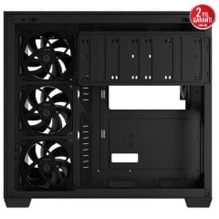 ASUS A32 PLUS ARGB 4XARGB FANLI 1XTYPE-C PANOROMİK MİD TOWER TEMPERED GLASS SİYAH GAMİNG KASA 90DC00S0-B19000