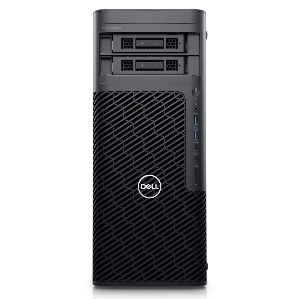 Dell Precision T5860 W3-2435 256GB ECC 512GB M.2 4TB Sata3 SSD 24GB RTX A5000 W11P Workstation Desktop