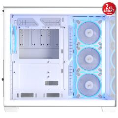 ASUS A32 PLUS ARGB 4XARGB FANLI 1XTYPE-C PANOROMİK MİD TOWER TEMPERED GLASS BEYAZ GAMİNG KASA 90DC00S3-B19000