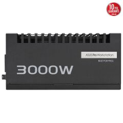 ASUS PRO WS 3000W 80 PLUS PLATİNUM ATX 3.1 GÜÇ KAYNAĞI 90YE00Z0-B0EA00 PRO-WS-3000P