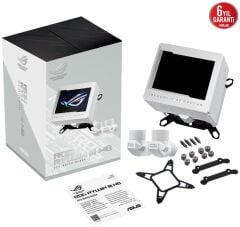 ASUS ROG RYUJİN III WB WHİTE EDİTİON LCD INTEL-AMD UYUMLU İŞLEMCİ SIVI SOĞUTUCU BLOK 90RC00V2-M0UAY0