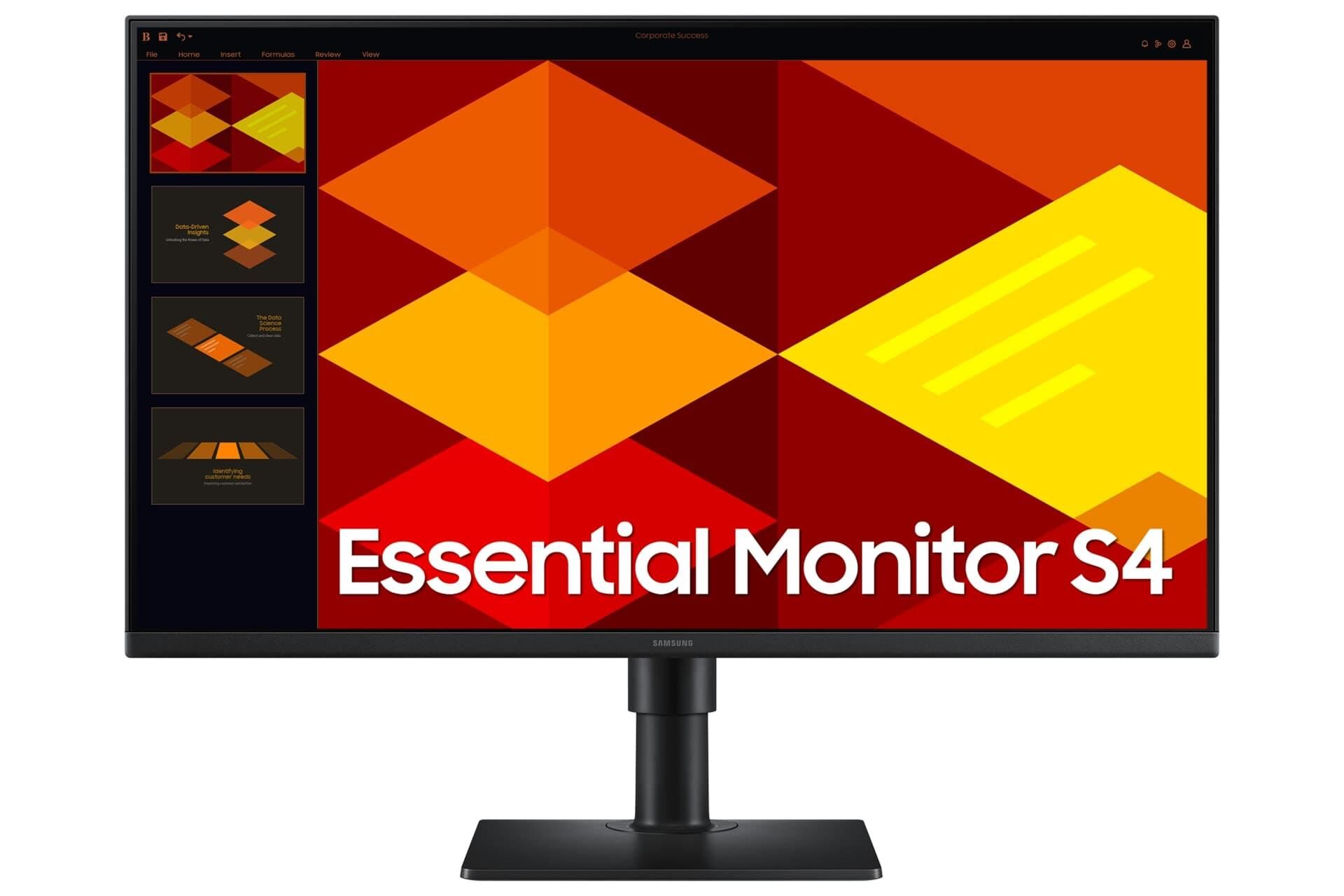 SAMSUNG ESSENTİAL S4 S40GD 27'' 100 HZ 5 MS (HDMI+USB) FHD IPS FLAT MONİTÖR LS27D400GAUXUF