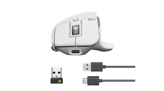 LOGİTECH MX MASTER 3S 910-006560 AÇIK GRİ ŞARJLI SESSİZ ERGONOMİK OPTİK KABLOSUZ MOUSE