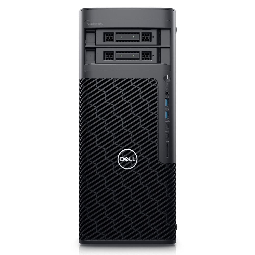 Dell Precision T5860 W5-2445 32GB ECC 2TB m2 12GB RTX A2000 W11P Workstation