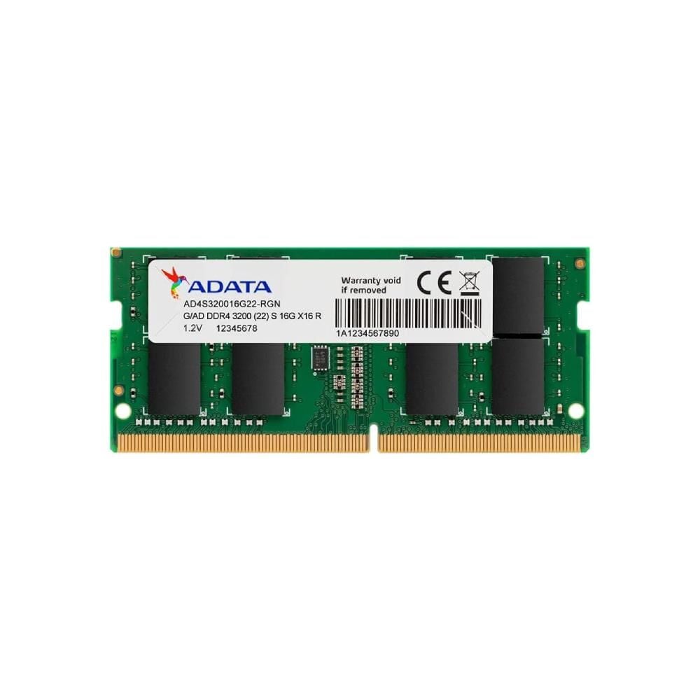 ADATA 16GB DDR4 3200MHZ 260PİN 1.2V PREMIER AD4S320016G22-SGN NOTEBOOK RAM