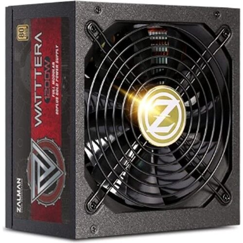 ZALMAN ZM1200-EBTII WATTTERA 1200W 135mm FAN 80+ GOLD AKTİF MODULAR POWER SUPPLY