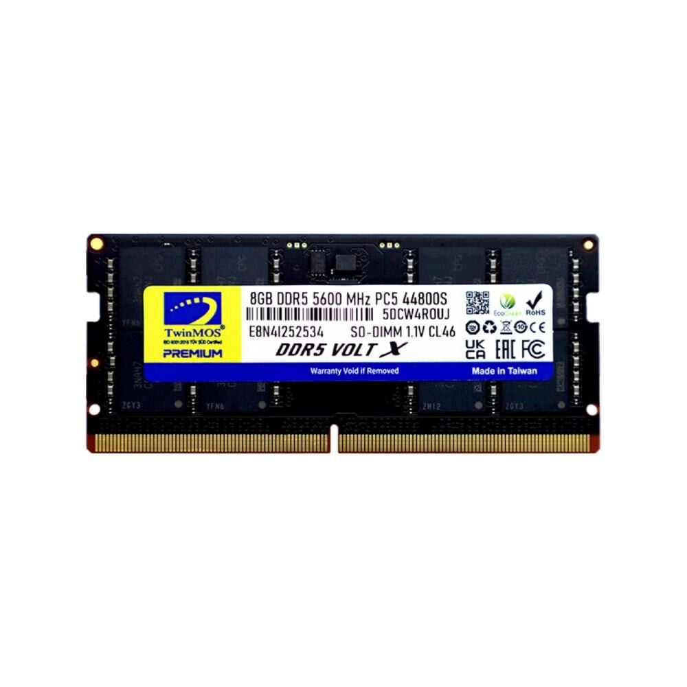 TWİNMOS 8GB DDR5 5600 MHZ TMD58GB5600S46 NOTEBOOK RAM