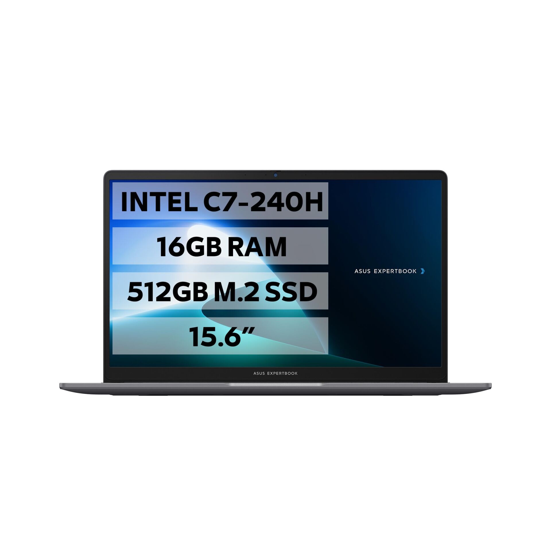 ASUS EXPERTBOOK P1503CVA-C716512G0D C7-240H - 16GB RAM - 512GB M.2 SSD - W11P - 15.6'' TAŞINABİLİR BİLGİSAYAR