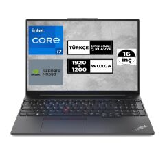 LENOVO THİNKPAD E16 21JQS2MD00 İ7-1355U/16GB/512GB/2GB MX550/DOS/16'' TAŞINABİLİR BİLGİSAYAR