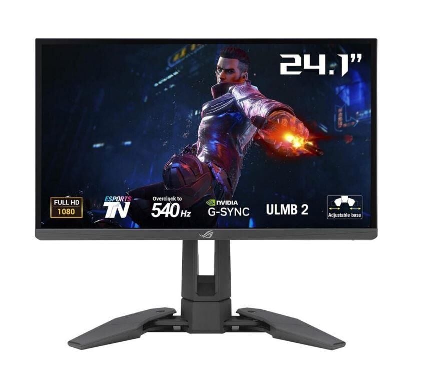 ASUS ROG SWIFT PG248QP 24.1 ESPORTS TN HDR 1920X1080 0.2MS 540HZ DP HDMI USB VESA MONİTÖR 90LM08T0-B01370