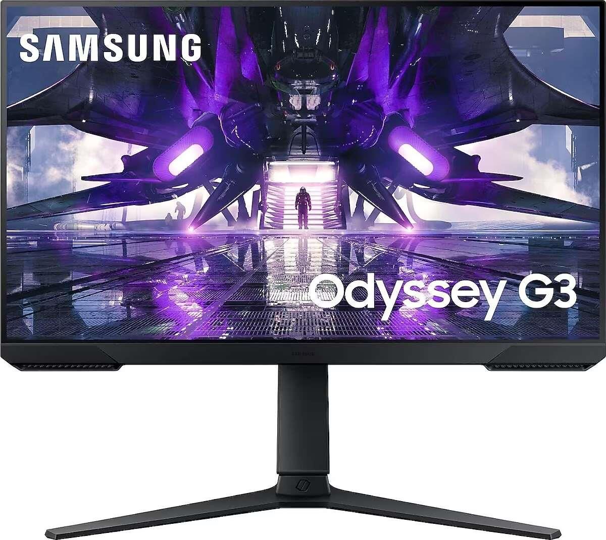 SAMSUNG LS24AG300NRXUF ODYSSEY G3 24” 1 MS 144 HZ FULL HD ÇERÇEVESİZ GAMİNG MONİTÖR SİYAH
