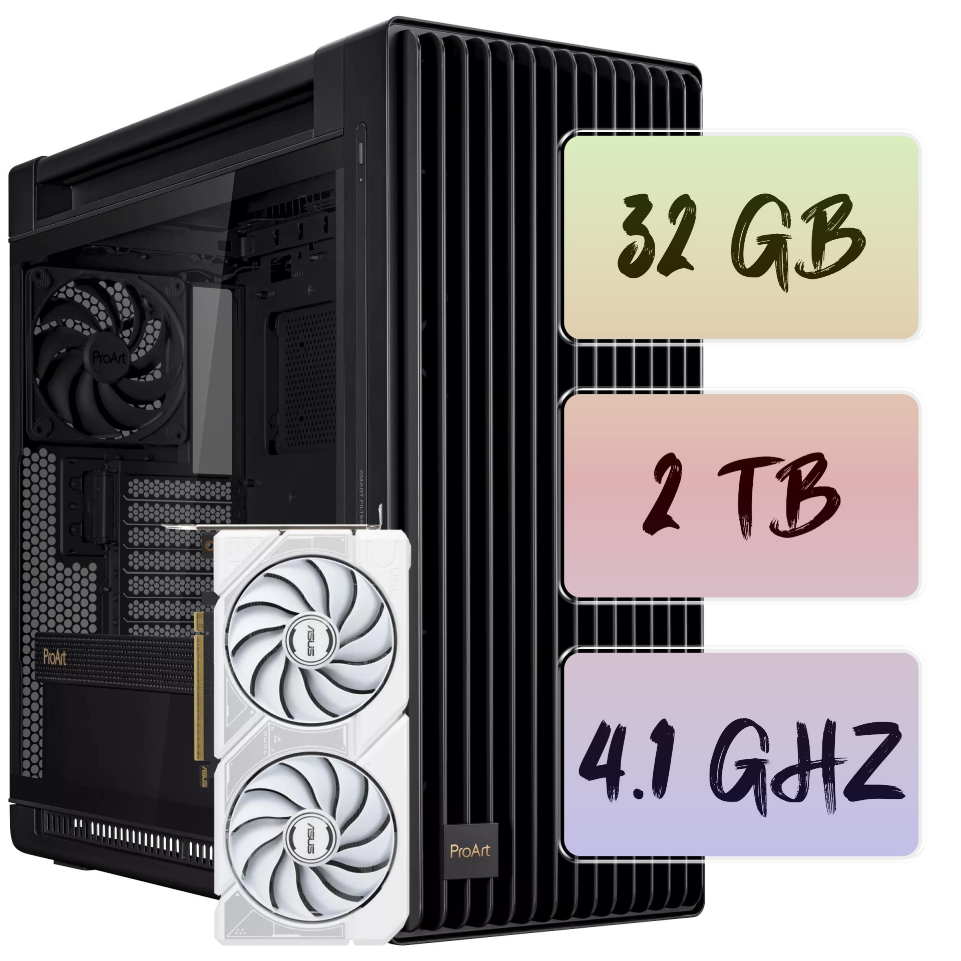 Prime Ultra 7 265K 32GB DDR5 2TB M.2 SSD TUF Gaming RTX 5070Ti OC W11P