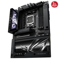 ASUS ROG CROSSHAIR X870E HERO BTF AMD X870E AM5 DDR5 8666 HDMI 2XUSB4 5X M2 USB3.2 WİFİ 7 ANAKART 90MB1MX0-M0EAY0