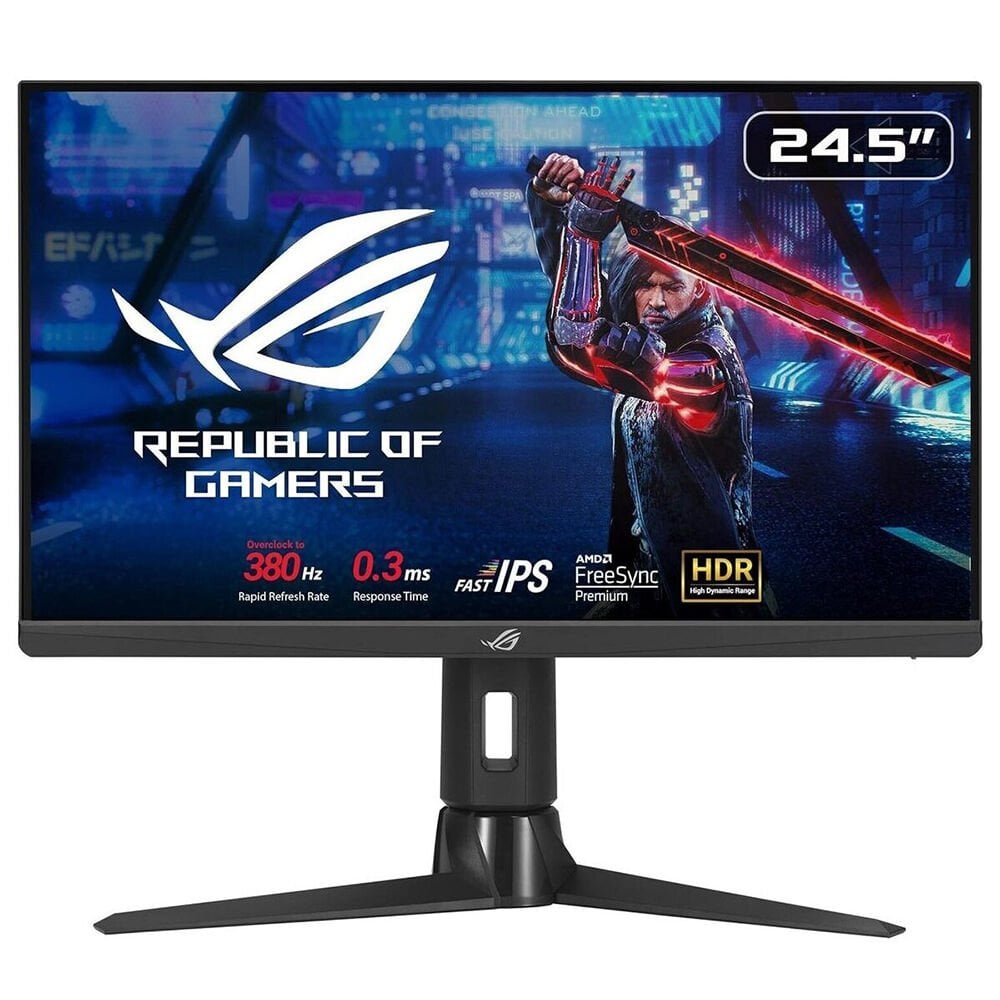 ASUS ROG STRIX XG259QN 24.5 HDR ESPORTS GAMING FAST IPS 1920X1080 0.3MS 380HZ PİVOT MONİTÖR 90LM07J0-B02370