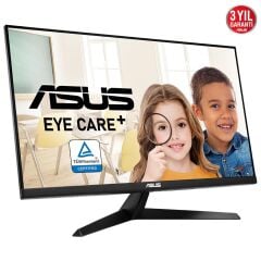 ASUS VY279HE 27'' GAMİNG IPS FREESYNC 1920X1080 1MS(MPRT) 75HZ HDMI VGA VESA MONİTÖR 90LM06D5-B02170