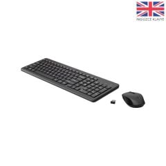 HP 2V9E6AA 330 WİRELESS KLAVYE-MOUSE COMBO SET İNGİLİZCE - SİYAH