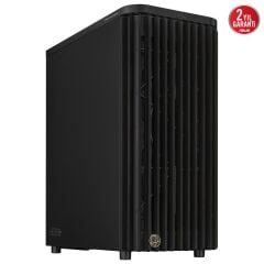 ASUS PROART PA401 WOOD EDİTİON METAL PANEL USB 3.2 MİD TOWER ATX SİYAH GAMİNG KASA 90DC00M0-B39010