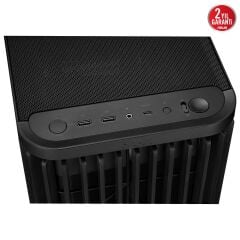 ASUS PROART PA401 WOOD EDİTİON METAL PANEL USB 3.2 MİD TOWER ATX SİYAH GAMİNG KASA 90DC00M0-B39010