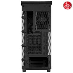 ASUS PROART PA401 WOOD EDİTİON METAL PANEL USB 3.2 MİD TOWER ATX SİYAH GAMİNG KASA 90DC00M0-B39010
