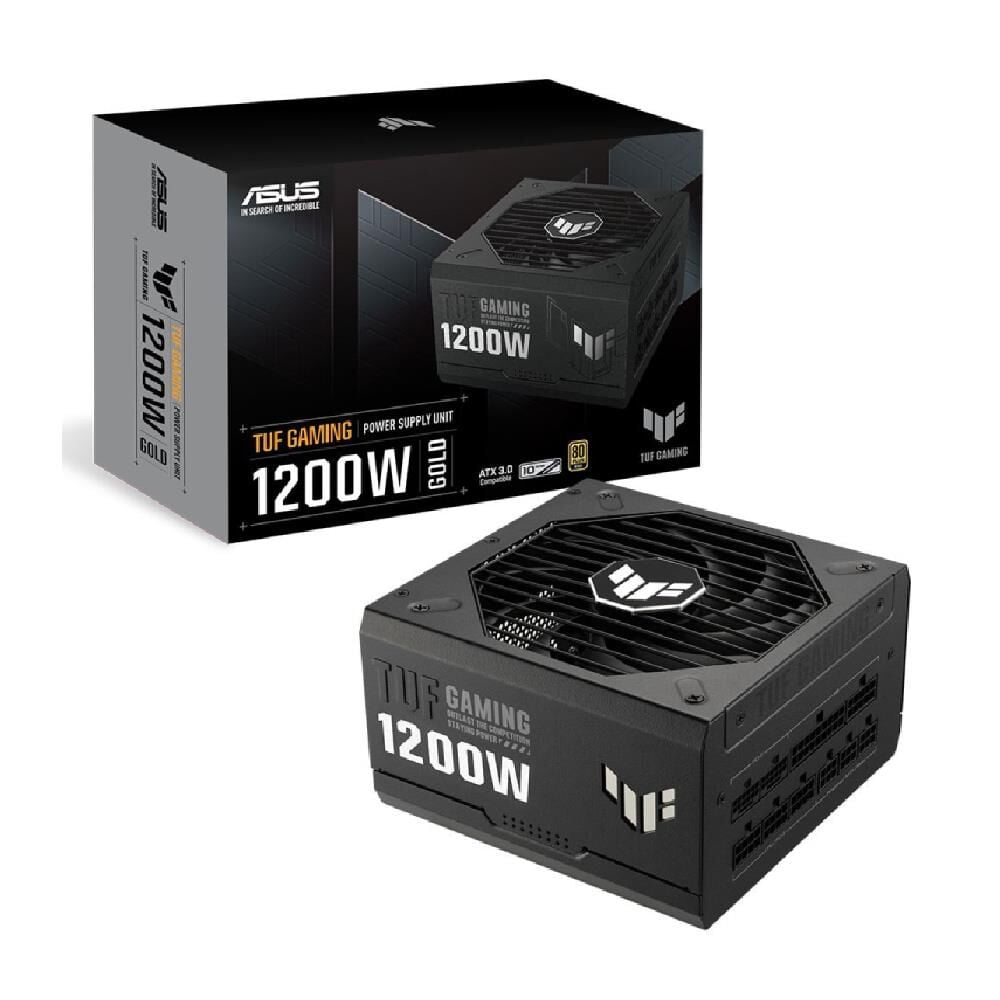 ASUS TUF GAMING 1200G 80 PLUS GOLD 1200W MODÜLER PSU ATX 3.0 UYUMLU 10 YIL GARANTİ 90YE00S0-B0NA00