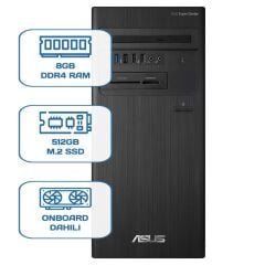 Asus ExpertCenter D5 Tower D500TD i5 12400 8GB DDR4 512GB m.2 SSD W11P Desktop